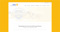 Desktop Screenshot of lawandorderball.org